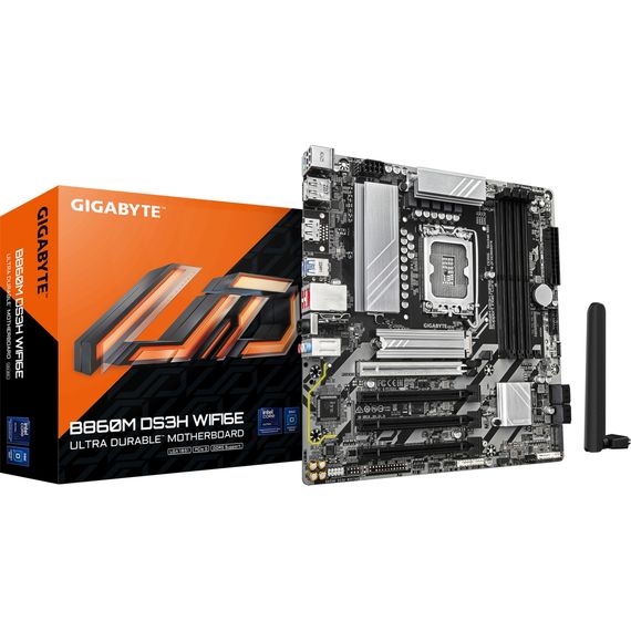 Материнська плата GIGABYTE B860M DS3H WIFI6E | Зображення 3
