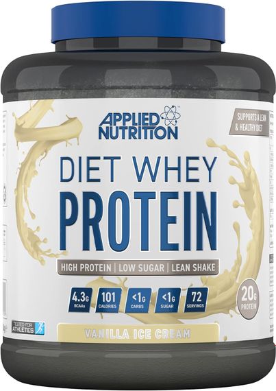 Протеин Applied Nutrition Diet Whey High Protein Powder (1.8kg - 72 Servings) (Vanilla Ice Cream)