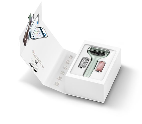 Ролер для голкової мезотерапії обличчя та тіла GESKE MicroNeedle Face&Body Roller 9в1 green | Зображення 8