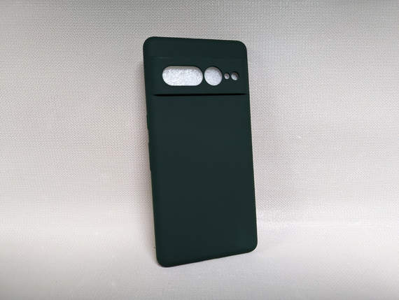 Google Pixel 7 Pro | Противоударный чехол Wave Cover | Soft Touch | Зеленый