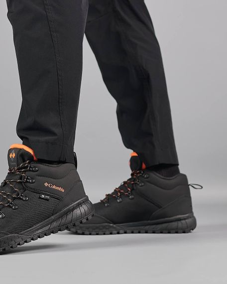 Чоловічі  зимові кросівки Firebanks Mid Thinsulate Black Orange Termo -21 , В'єтнам 42 | Зображення 4