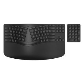 Клавиатура HP 960 BLK Ergonomic split-zone UA Black (7E755AA)