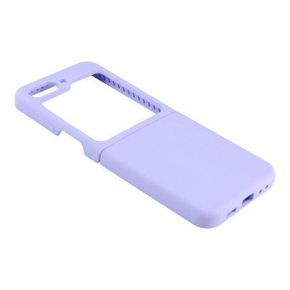 Чохол Folding Silicone Samsung Flip 5 (F731) Колір Elegant Фіолетовий | Зображення 4