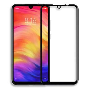 Захисне скло 2.5D на весь екран для Xiaomi Redmi Note 7 колір Чорний