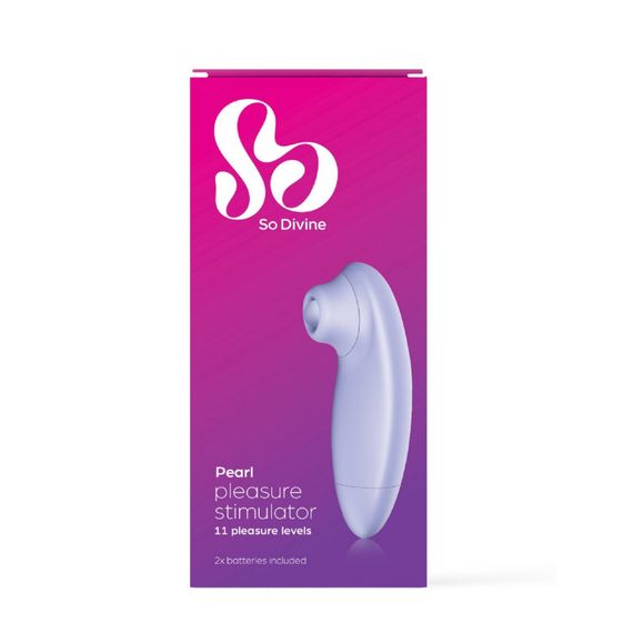 Кліторальний стимулятор PEARL колір: фіолетовий So Divine (Великобританія) Sex Aura | Зображення 3