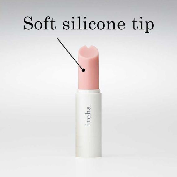 Вібратор-помада IROHA STICK White, дискретний міні вібратор білого кольору для ніжної стимуляції | Зображення 2