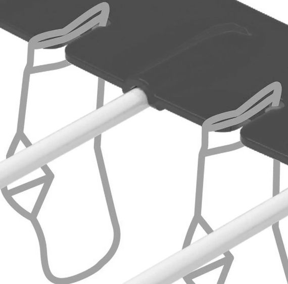 Сушарка для білизни підлогова Casa Si Orion Full 20m White (CS92246C04) (DAS302398) | Зображення 6