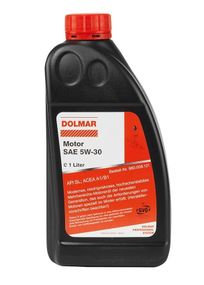 Масло для 4-х тактного двигателя 5W30 1.0 л Dolmar 980008121