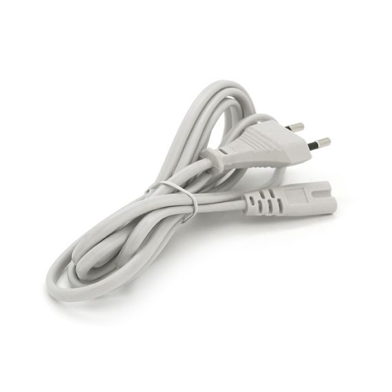 Кабель питания 1.8m,0.75mm,PC-184/2 CEE7/16-C7 2 pin,Gray,OEM Q500 | Зображення 1