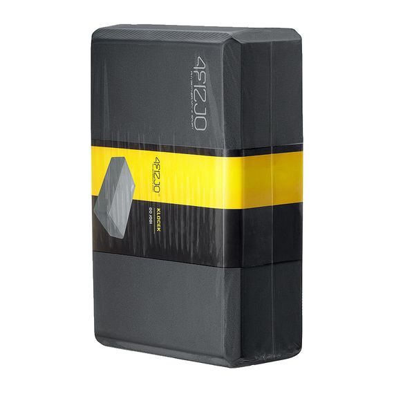 Блок для йоги 4FIZJO Black 4FJ1387 (P-5907222931387) | Зображення 1
