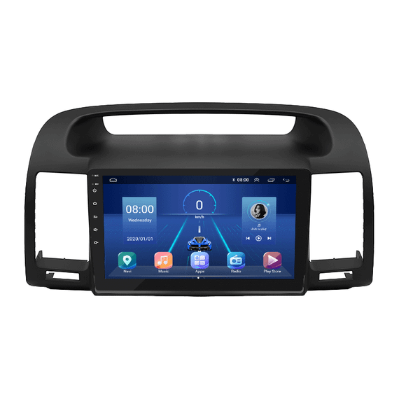 Штатная магнитола 9" Lesko для Toyota Camry V (XV30) 2001-2004 6/128Gb 4G Wi-Fi GPS Top Тойота