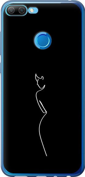 Чехол на Huawei Honor 9i Силуэт1 "4590u-1853-17620"