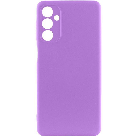 Чехол Silicone Cover Lakshmi Full Camera (A) для Samsung Galaxy M34 5G Фиолетовый / Purple
