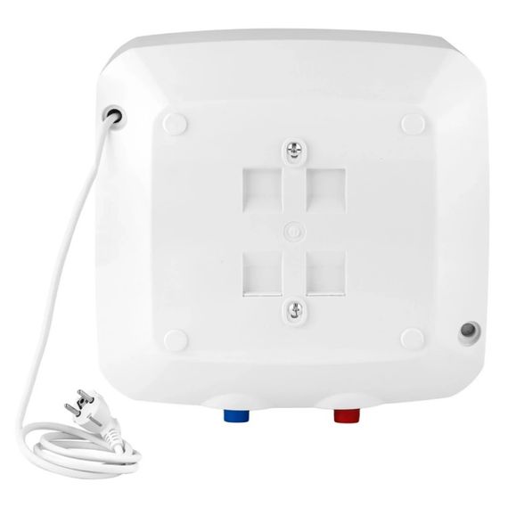 Водонагрівач Kroner Small K15SA1.5 1500 Вт, "мокрий" ТЕН, 15 л, квадратний, вертикальний, над мийкою, білий (CV034584) | Зображення 4