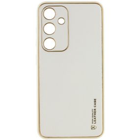 Шкіряний чохол Xshield для Samsung Galaxy S23 Білий / White