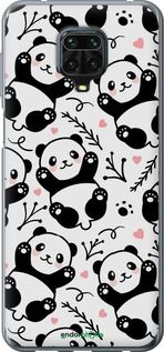 Чохол на Xiaomi Redmi Note 9S Панди "4318u-2029-2448"