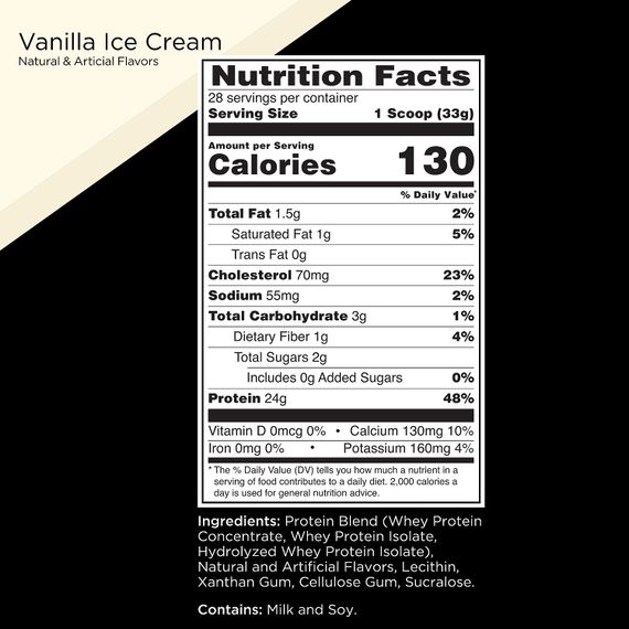 Протеїн Rule One Whey Blend 908 gram ( Vanilla Ice Cream ) | Зображення 1