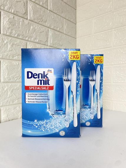 Сіль для посудомийної машини Denkmit  2кг