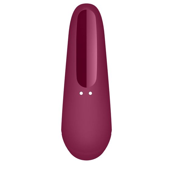 Вакуумний кліторальний стимулятор Satisfyer Curvy 1+ Rose Red з керуванням через інтернет | Зображення 2