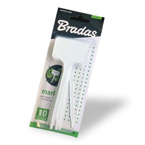 Маркер для рослин Bradas 15 x 5,5 см - 10 шт TYE1555