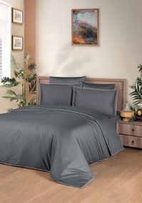 Постільна білизна La Romano Premium Satin 200×220 Lucca Grey