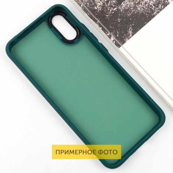 Чехол TPU+PC Lyon Frosted для Oppo A60 4G Green | Зображення 2
