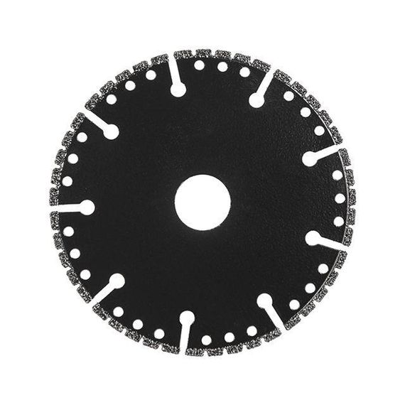 Диск алмазний універсальний сегментний 125**22.2 мм, на кутову шліфувальну машину INTERTOOL CT-1000 | Зображення 1