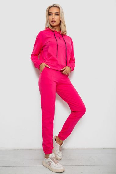 Спортивный костюм женский двухнитка, цвет розовый, 214R1419-001 | Зображення 2