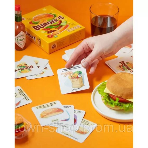 Настольная игра "Burger'Є" Bombat 800415 Укр | Зображення 3