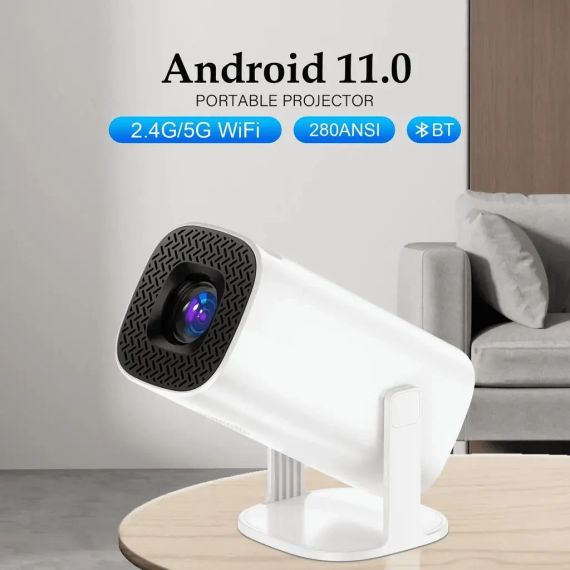 Проектор 4K Android 11 smart tv Домашний Кинотеатр Transpeed Magic Cube P30 | Зображення 2