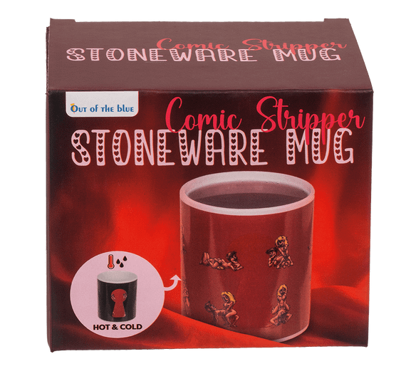Чашка с термоэффектом Stoneware Mug Comic Stripper, 300 мл Sex Aura | Зображення 2