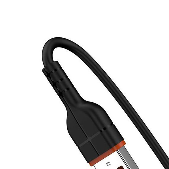 USB кабель Kaku KSC-225 USB - Lightning 1m - Black | Зображення 2