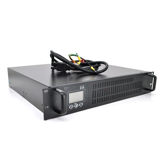 Інвертор з правильною синусоїдою ONLINE Ritar RT-3KL-LCD, RACK 3000VA (2700Вт), 96В, під зовнішній АКБ,  (480*420*90)