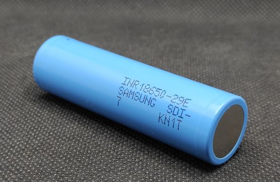 Аккумулятор высокотоковый Samsung INR18650-29ET 3,6V 2900mAh ( 10A ) 1шт. | Зображення 1