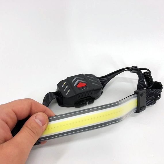 Налобный фонарик с usb зарядкой XQ-T1C, Портативный светодиодный налобный фонарь, Фонарик DN-277 налобный мощный | Зображення 6