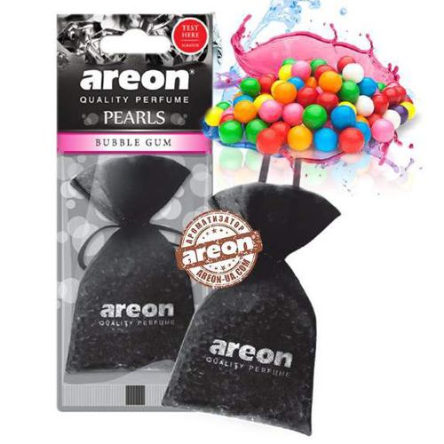 Освіжувач повітря AREON мішечок з гранулами Bubble Gum чорний
