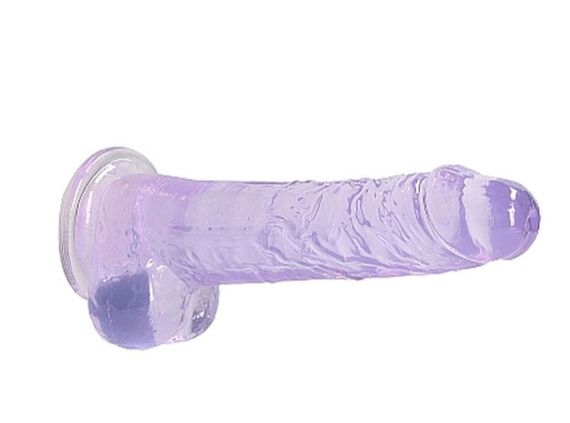 Фалоімітатор - Realrock Dildo 8" Purple Sex Aura | Зображення 4