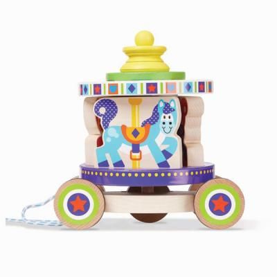 Розвиваюча іграшка Melissa&amp;Doug Перша дерев&apos;яна іграшка Карусель (MD13616)