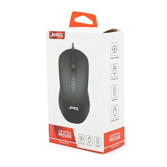 Мышь ведущая JEDEL CP101.800/1200/1600DPI | Зображення 1