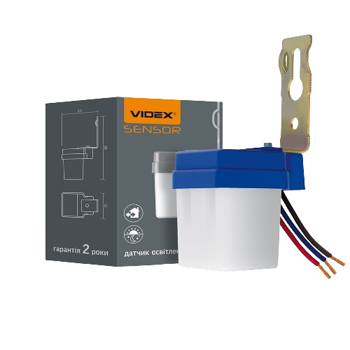 Датчик освітленності 6А 220V фотометричний VL-SN01 Videx | Зображення 3