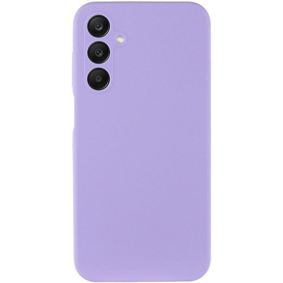 Чохол Silicone Cover Lakshmi Full Camera (AA) для Samsung Galaxy A15 4G/5G / M15 5G Бузковий / Dasheen | Зображення 1