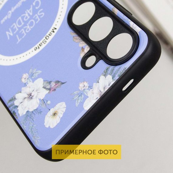 TPU+PC чехол Secret Garden with MagFit для Samsung Galaxy S23 FE Lilac | Зображення 6