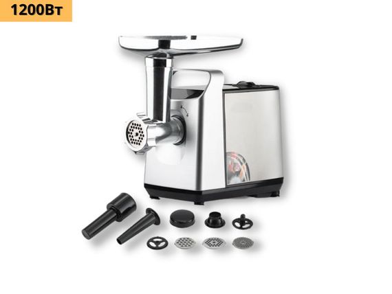 Мясорубка бытовая электрическая XPRO R 3396 1200 Вт серая (41042-R 3396) | Зображення 1