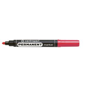 Маркер перманентний CENTROPEN, червоний, 2,5 мм 8566-2 (596)