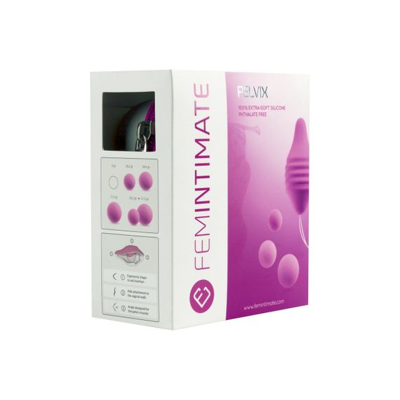 Тренажер Кегеля Femintimate Pelvix Concept розовый sexstyle | Зображення 5