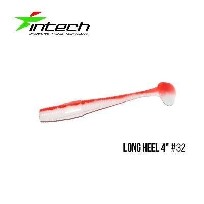 Силіконова приманка, Їстівний силікон Intech Інтеч Long Heel 4"6 шт #32