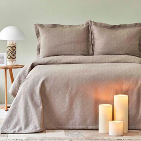 Покривало Karaca Home 10541 Туреччина 160*240 см  Поліестер Кава