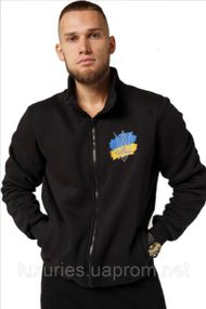 Женская флисовка теплая, Флисовка женская, Толстовка теплая женская, украинское суперкачество Мужской, Черная