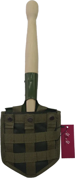 Саперна лопата М&М МСЛ50 Хакі в чохлі 2 Olive green Хакі (213355) | Зображення 1