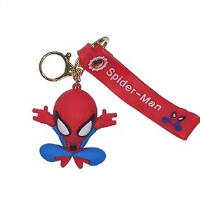Брелок С 68171 "Spider-Man" Цена за 1 штуку (6900067681713) Красный